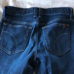 Dark blue bootcut (flare) jeans